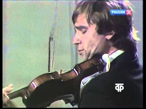 видео: П. И. Чайковский. Концерт для скрипки с оркестром. В. Третьяков и Д. Китаенко, БЗК, 1983