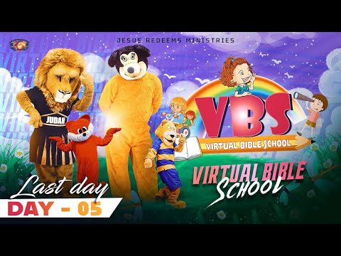 🔴LIVE STREAM || Virtual Bible School - 2022 (VBS) - Day 5 | Jesus Redeems | June 10, 2022