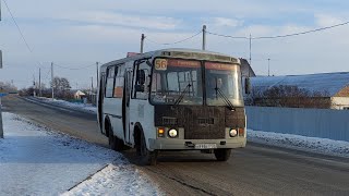 ПАЗ-32054-110-07 (K2, H2, P2) | А 898 ВТ 156 | Маршрут 56 | Оренбург