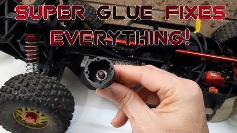 Arrma Mojave temporary diff repair.