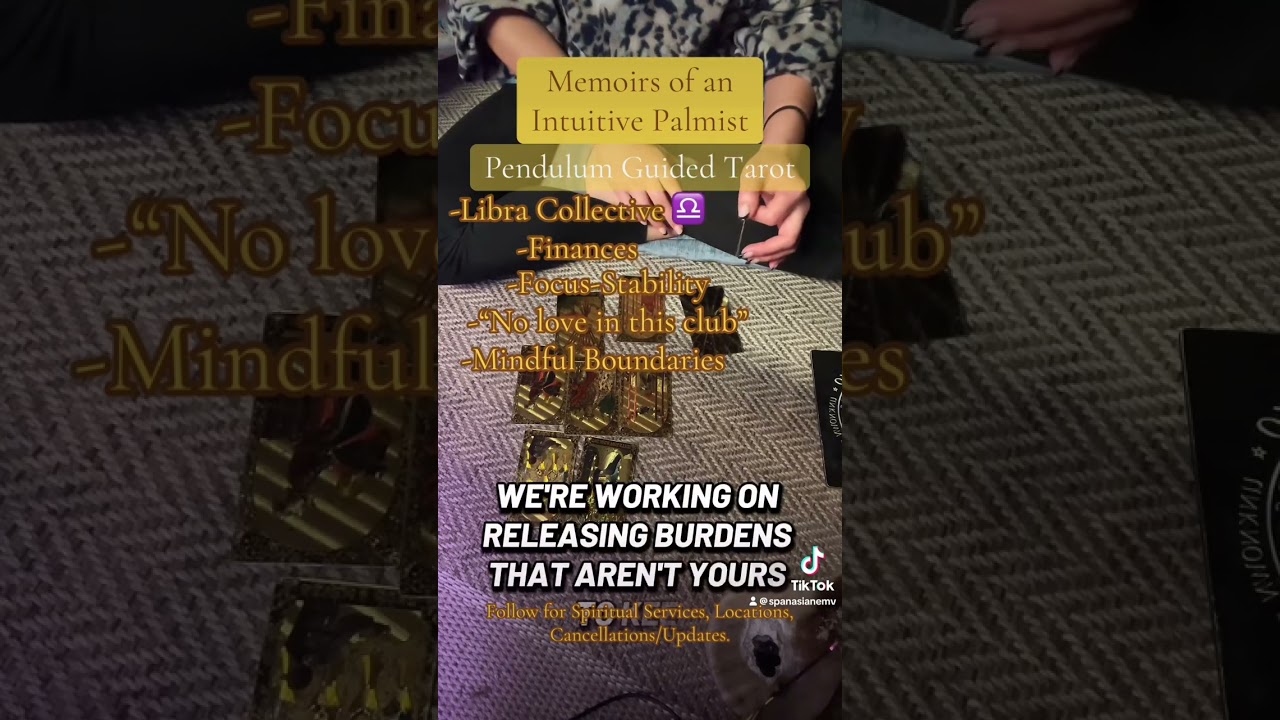Libra Collective Reading- Pendulum Guided Tarot