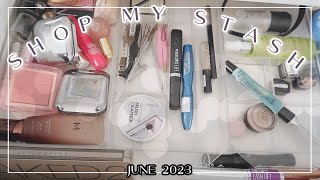 SHOP MY STASH JUNE 2023 // Mini reviews, selecting new products &amp; I hit pan and used up a product!