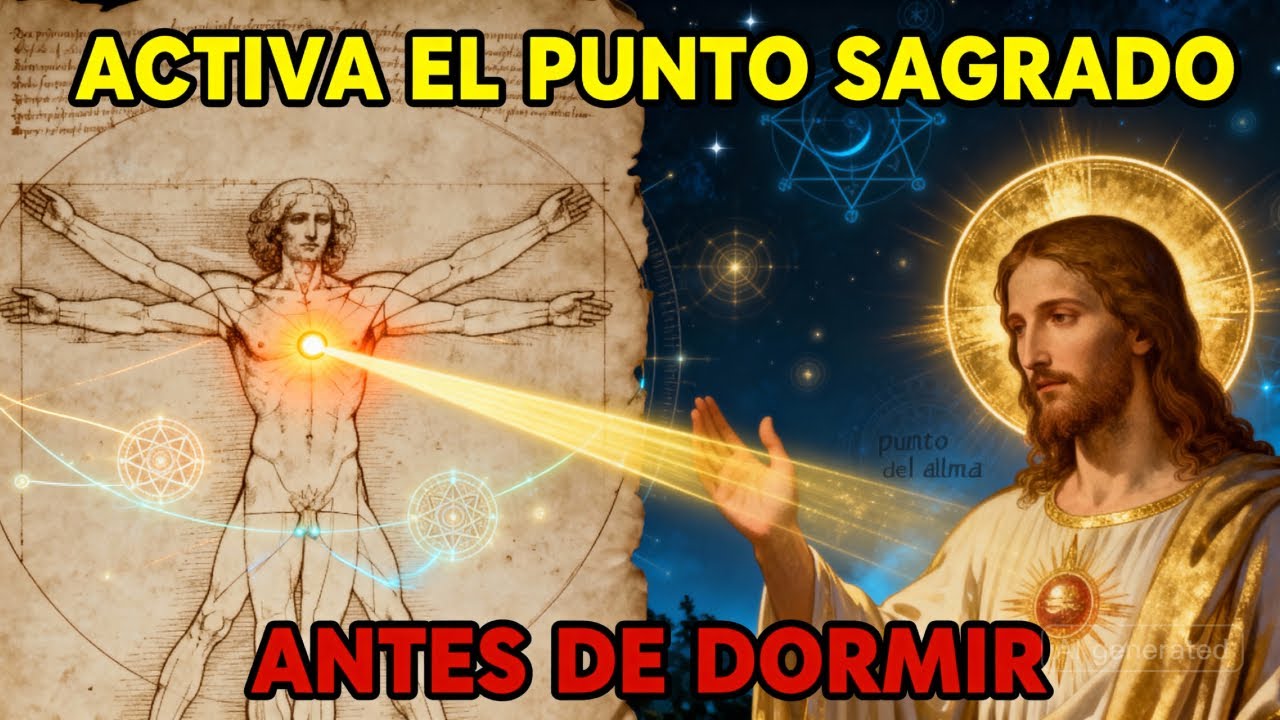 Jesús Reveló el Punto del Alma que la Iglesia Eliminó — Actívalo Antes de Dormir