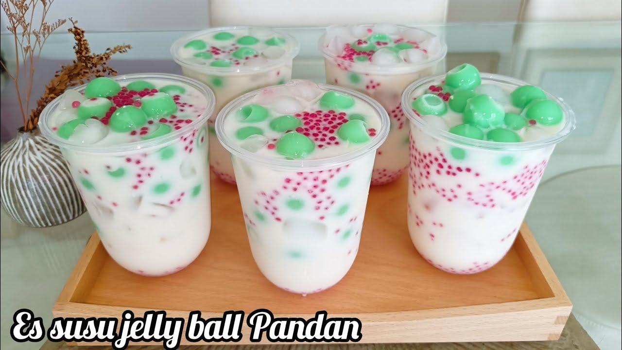 SEGER BANGET INI MINUMAN KEKINIAN ES JELLY BALL UNTUK BULAN PUASA NANTI ...