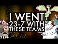 WENT 23-7 WITH THESE GREAT TEAMS AND MADE IT TO RANK 9 | GO BATTLE LEAGUE