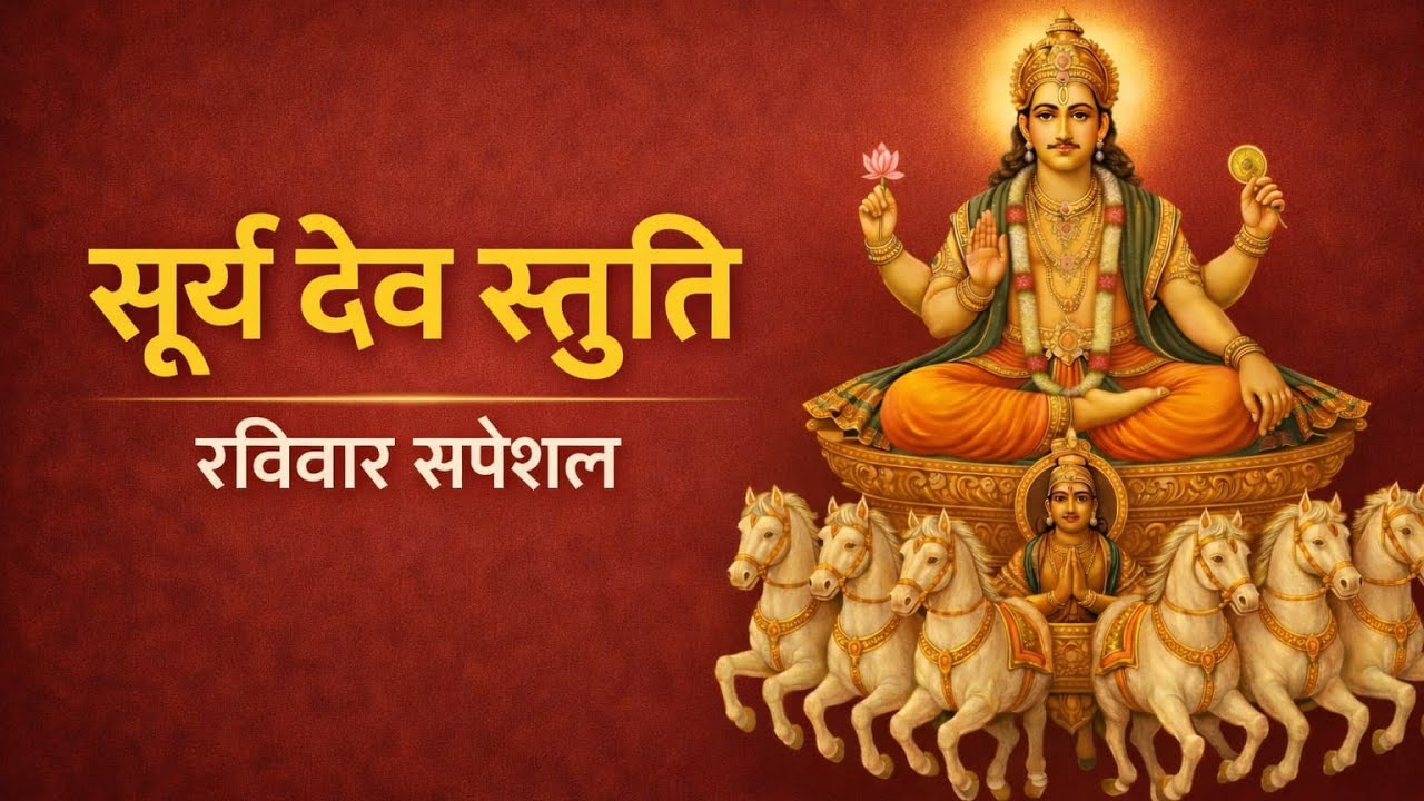 सूर्य देव स्तुति | Surya Dev Stuti | Powerful Morning Surya Mantra