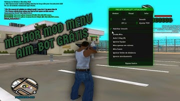 [LUA] MELHOR MOD MENU AIM-BOT PARA GTA SAMP PC | GRÁTIS