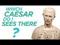 Which Caesar Do I Sees There?