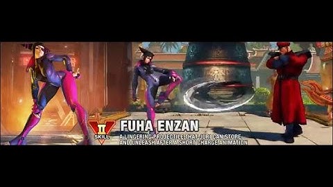 스파 5 주리 V스킬 2 역대공 콤보