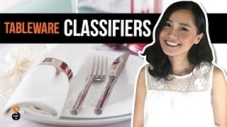 Tableware classifiers | Learn Thai with Shelby