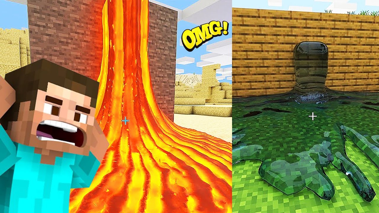 REALISTIC WATER is SO SATISFYING In Minecraft | BLOCK - YouTube