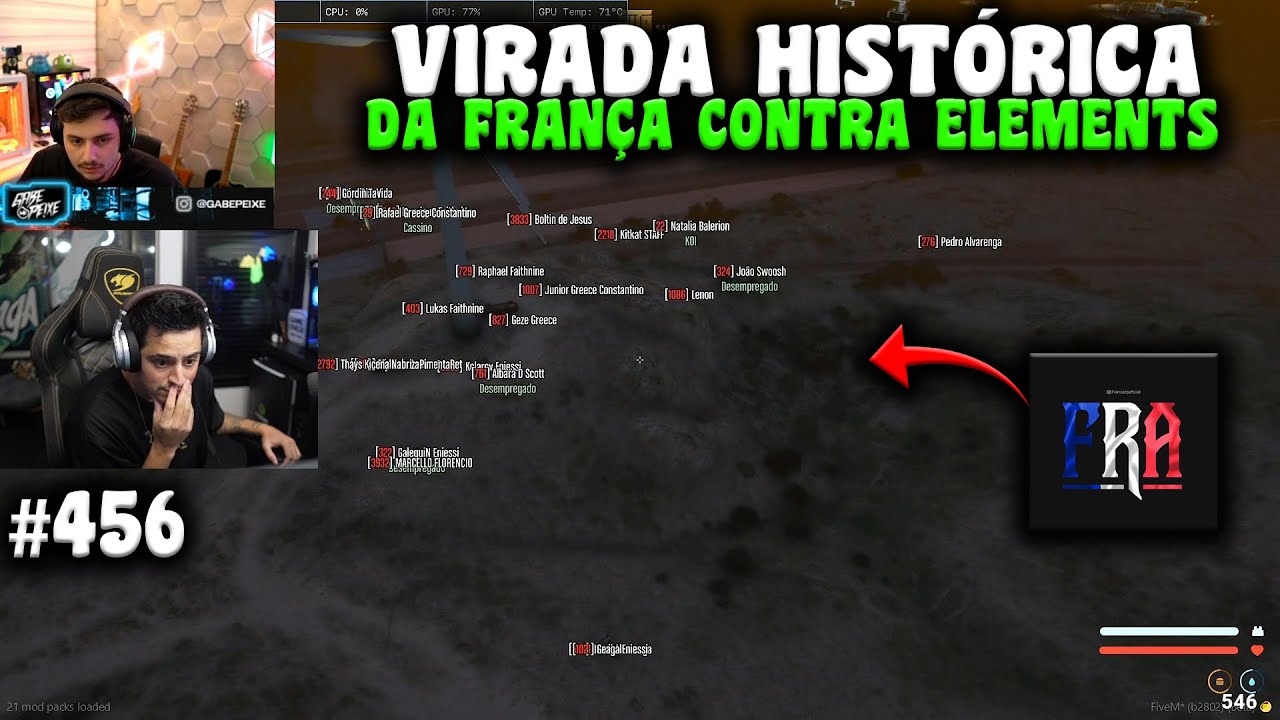 VIRADA HISTÓRICA DA FRANÇA CONTRA A ELEMENTS NA GU3RR@! EP 456
