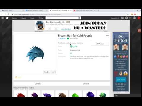 frozen hair for cold people roblox free roblox login without xbox live