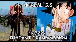 Unreal 5.5 - How to make the Dragon Ball Z Instant Transmission effect in Unreal (FULL TUTORIAL)