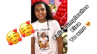 #DavidFlow le manda un hermoso mensaje de cumpleaños a #ElsaOseguera 😍😍😍