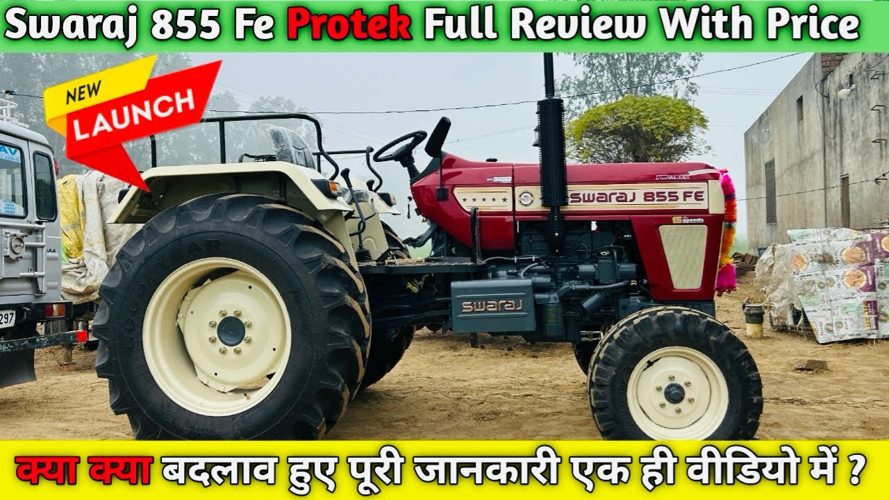अब कोई तोड़ नहीं 855 का 🔥Swaraj 855 Fe Protek New Model 2026 Full Features Review With Price😍50 HP