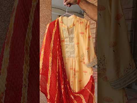 How to Cut & Stitch Collar Neck Kurti with Lining