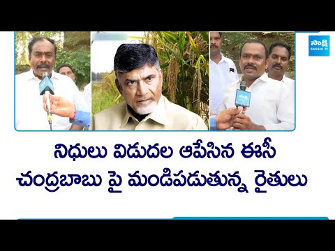 Farmers Fires On Chandrababu Naidu After EC Rejects Government Schemes | @SakshiTV - SAKSHITV