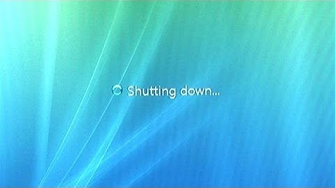How To Quicken Up Windows Shutdown