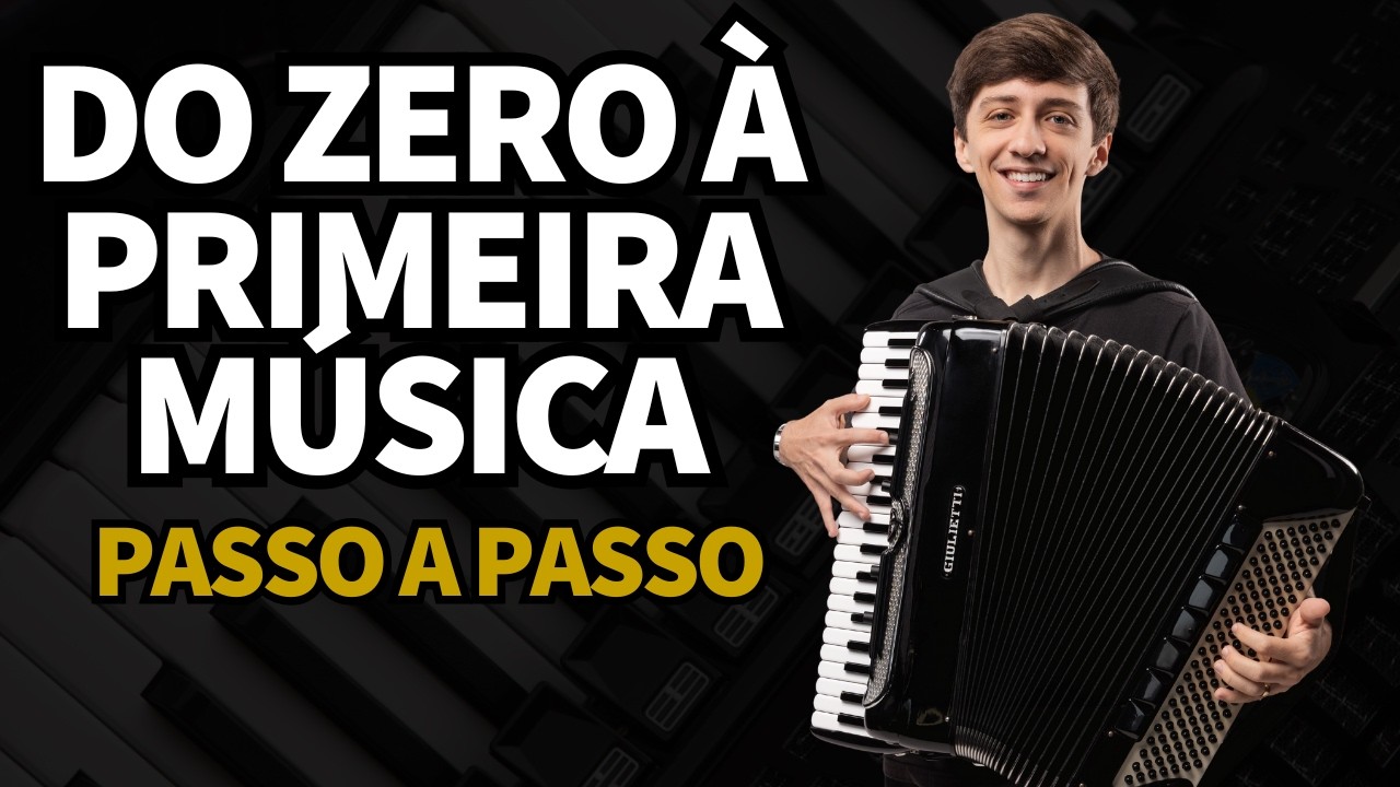 Aula de SANFONA para Iniciantes do ZERO - Passo a Passo Completo