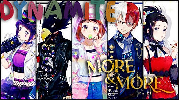 Nightcore MASH_UP »BTS X TWICE« DYNAMITE x MORE & MORE English Vers.