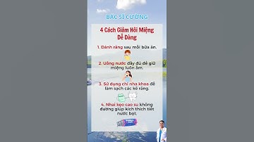 “Tự Ti Vì Hôi Miệng? 4 Mẹo Giúp Bạn Thở Thoải Mái Lại Ngay!” | Dr Cường Official