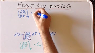 Thermodynamics: derivation of First Law partial derivatives, part 1