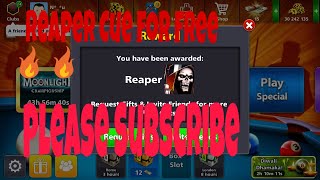 8 Ball Pool - Reaper Cue For Free 🔥🔥🔥