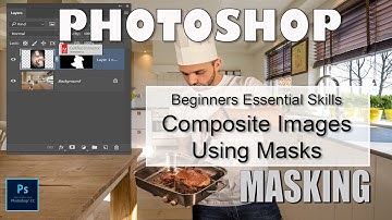 Composite Images using Selections and Masks: Photoshop Beginners Essential Skills Tutorial