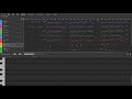 歌声の編集風景 Synthesizer V Studio 2 Pro