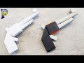 DIY - 💥 How to make a PISTOL from paper with your own hands. Origami gun. How to make a paper gun