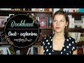 BOOKHAUL | Aout-septembre : je deviens raisonnable?