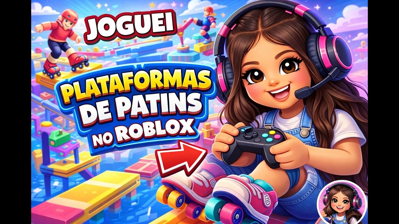 😄 DESAFIO DAS PLATAFORMAS DE PATINS NO ROBLOX! Muito divertido!