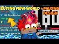 BUYING NEW SOCIAL WORLD + MAKING DESIGN! | Growtopia