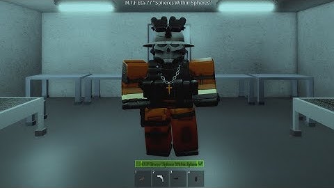 Roblox SCP M.T.F Eta-77 "Spheres Within Spheres" Operator (Avatar Build)