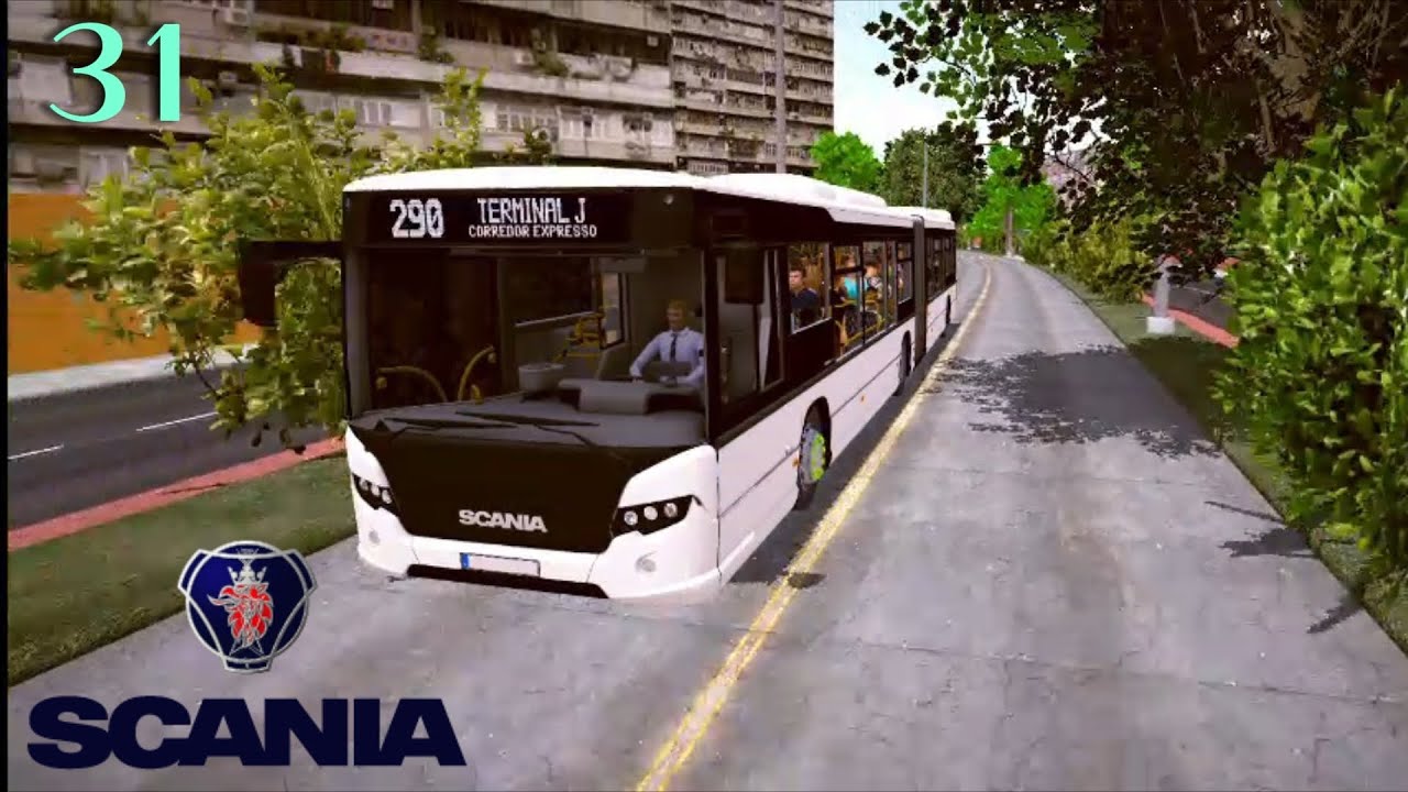 PBS Ligne 290 destination Terminal Jabaquara en Scania Citywide