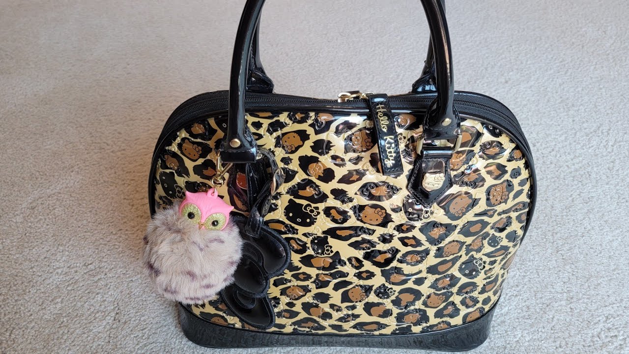 Hello Kitty Animal Print Purse Handbag - Etsy UK