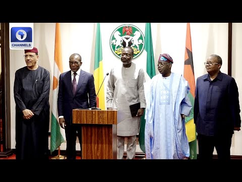 President Tinubu Meets With African Leaders, To Review Security In ECOWAS Region