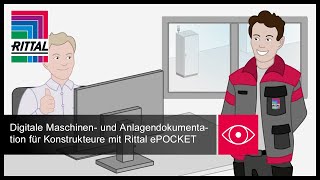 Digitale Maschinen- und Anlagendokumentation für Konstrukteure mit Rittal ePOCKET