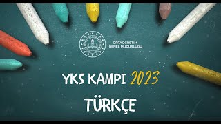 2023 Yks Kampı Türkçe-1 Sözcükte Anlam I