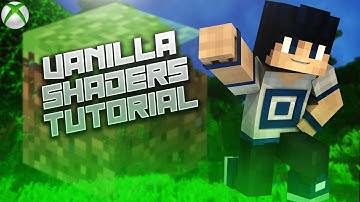 How to Download Vanilla Shaders 1.13 on Minecraft Xbox One & MCPE (Tutorial)