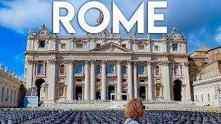 SUNNY ROME. ITALY - Rome Walking Tour.Part.1