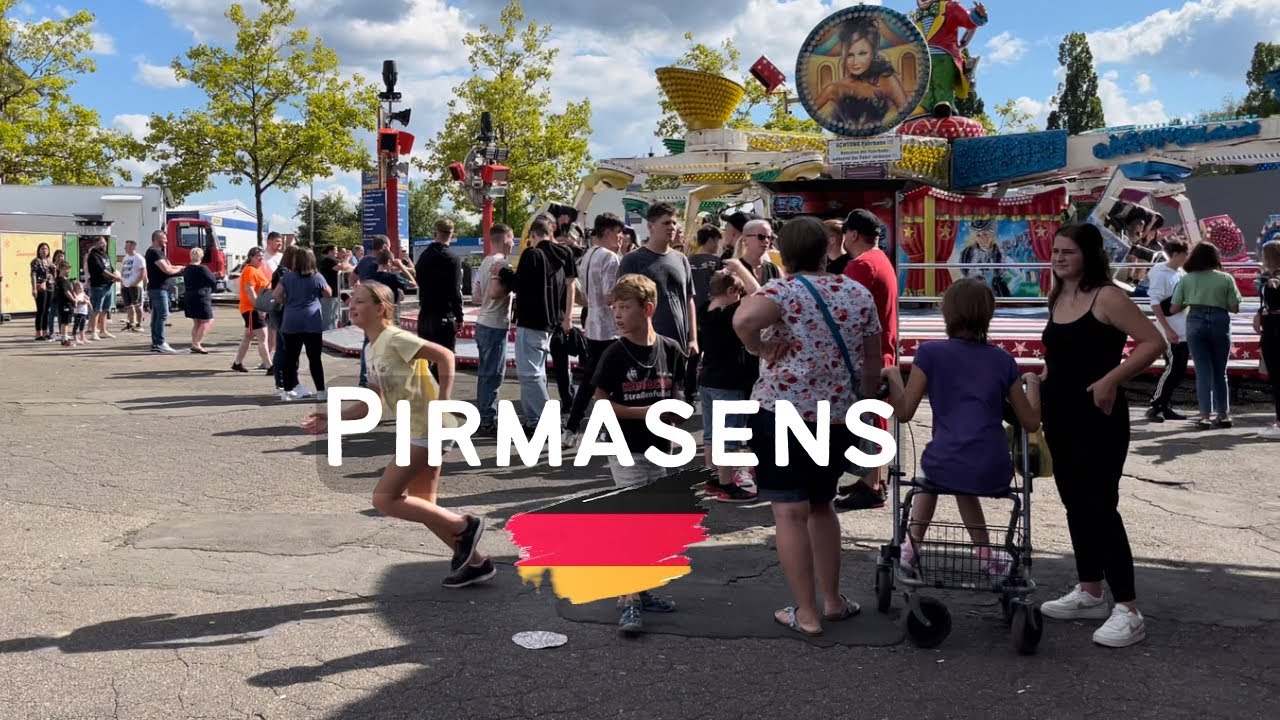 Walking in Pirmasens Germany 🇩🇪 4K 60fps (UHD)