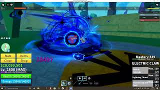 Eclaw And Midnight Blade Combo Blox Fruits