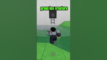 find green box creature in backroom morphs | ROBLOX