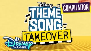 Every Theme Song Takeover!  | Compilation | Disney Channel Animation