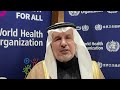 #WHA77 | WHO signs funding agreement with KSrelief to support critical health response operations