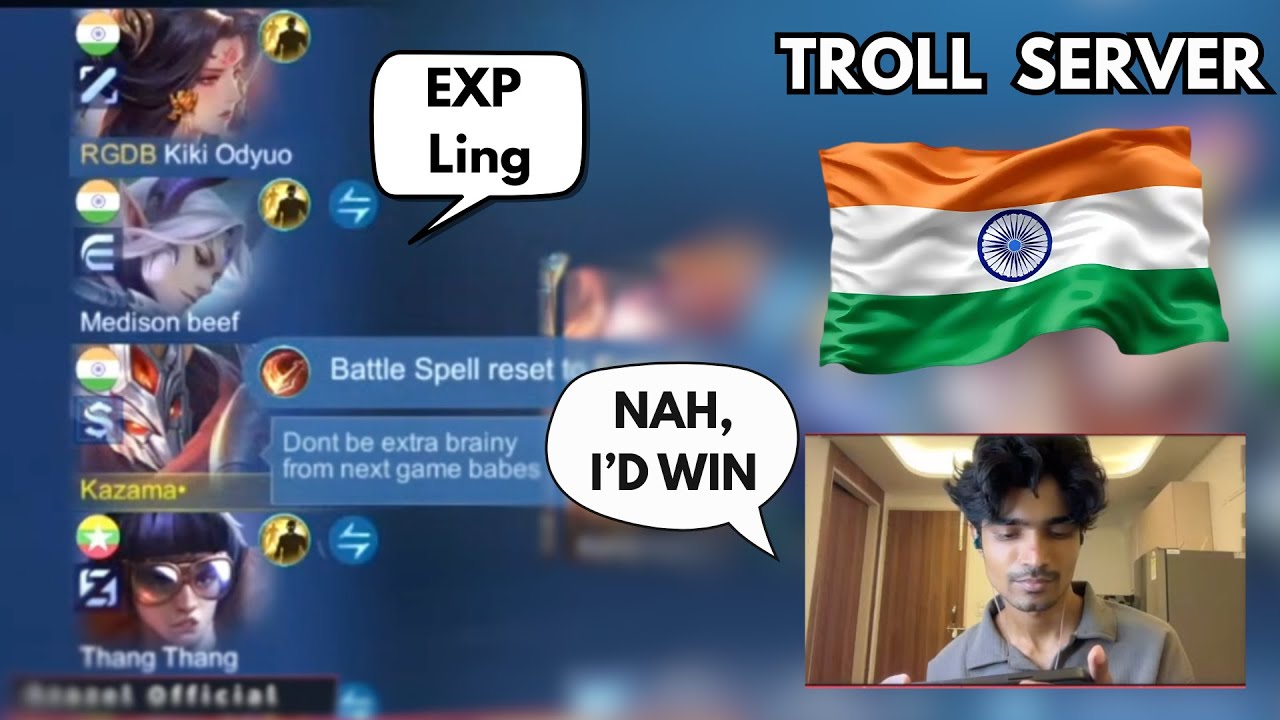 TROLL SERVER | TIME FOR MY HAYABUSA | MOBA LEGENDS