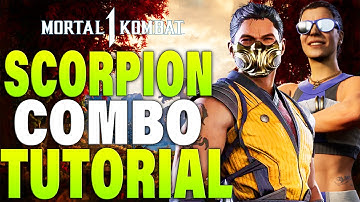 Mortal Kombat 1 Scorpion Combos - MK1 Scorpion Janet Combo Guide