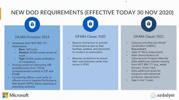 Working with Microsoft to Bring CMMC/NIST 800-171 Compliance to the Defense Industrial Base